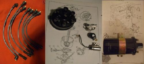 IGNITION KIT (Triumph GT6 Mk3 Parts) (1970- 74) Distributor Cap Points ...