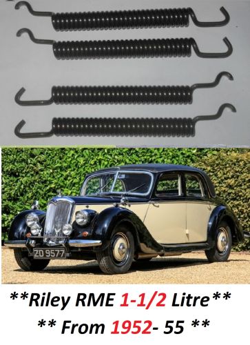 FRONT BRAKE SHOE SPRINGS x4 (Riley RME RM E Parts) (1-1/2 Litre ...