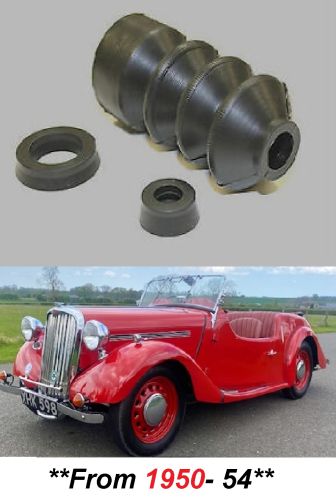 Singer Brake Kit BRAKE MASTER CYLINDER REPAIR SEALS KIT (Singer 9 Nine 9hp Roadster ...