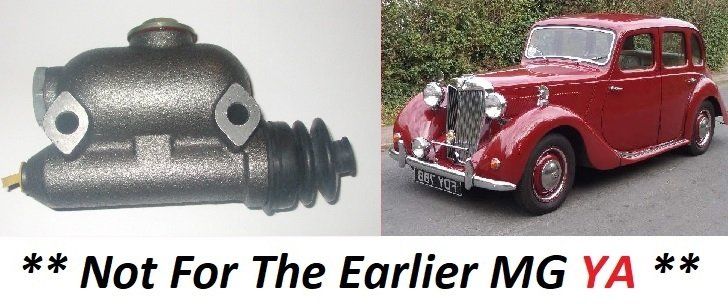 BRAKE MASTER CYLINDER (MG YB Saloon) (**From 1951- 53**)