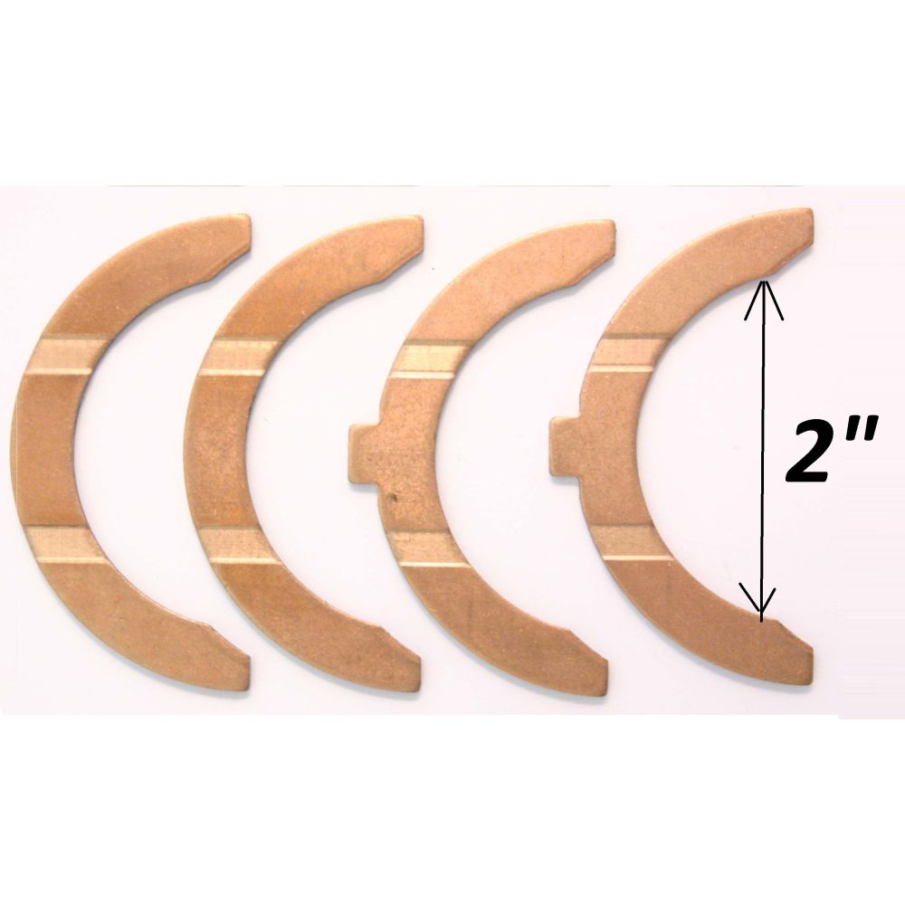 CRANKSHAFT THRUST WASHERS Std (Mini 1275GT) (1970- 80)