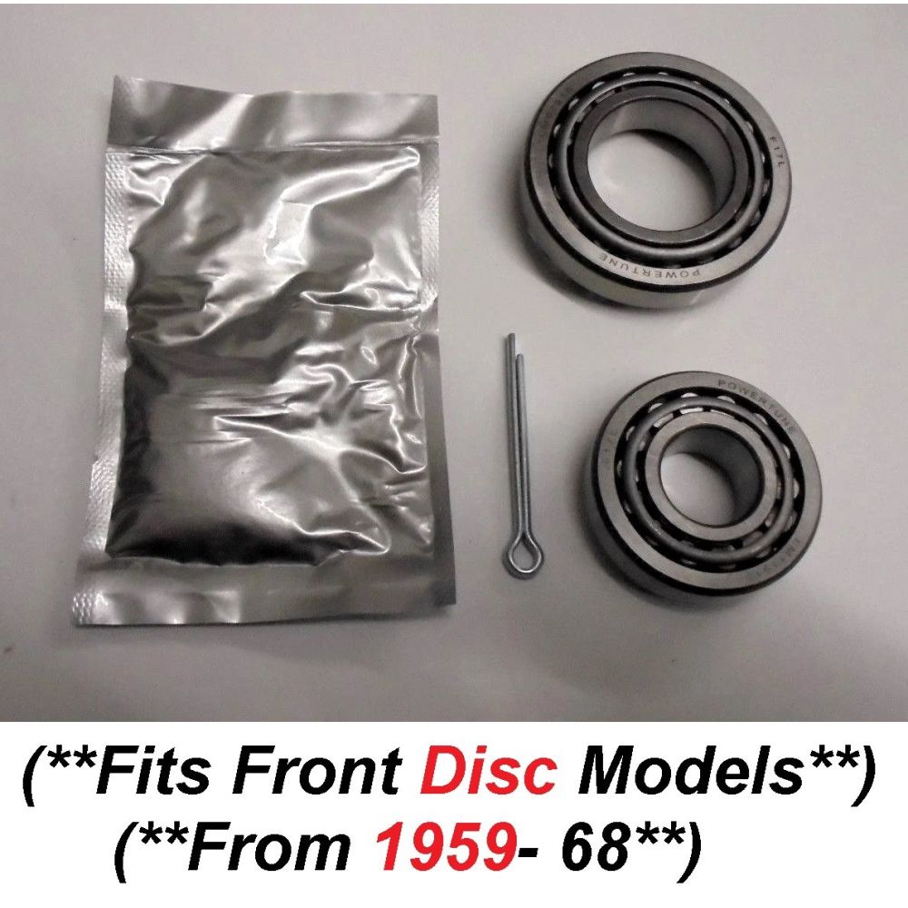 FRONT WHEEL HUB BEARING KIT x1 (Humber Super Snipe) (Ser 2- 5a) (**From 1959- 68**)