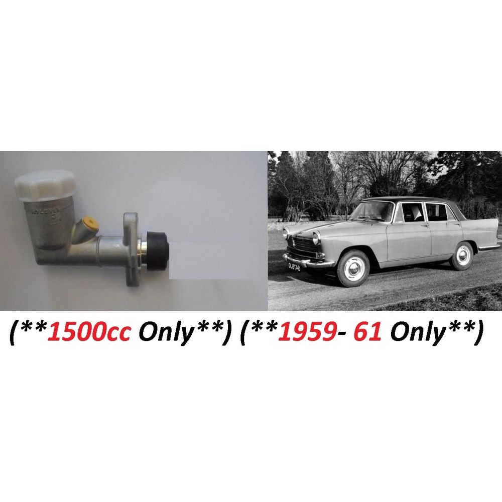 BRAKE MASTER CYLINDER x1 (Morris Oxford Ser.5) (**1500cc) (**1959- 61 Only**)