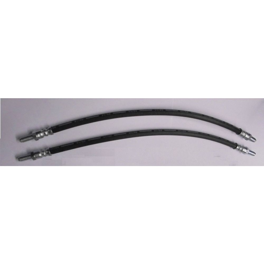FRONT BRAKE HOSES x2 (Jaguar MkX) (3.8 & 4.2 Litre) (1961- 70)