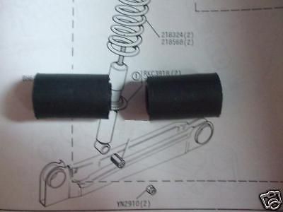 REAR LOWER DAMPER BUSHES x2 (Triumph Dolomite) (1300, 1500, 1850 & Sprint) (1971- 80)