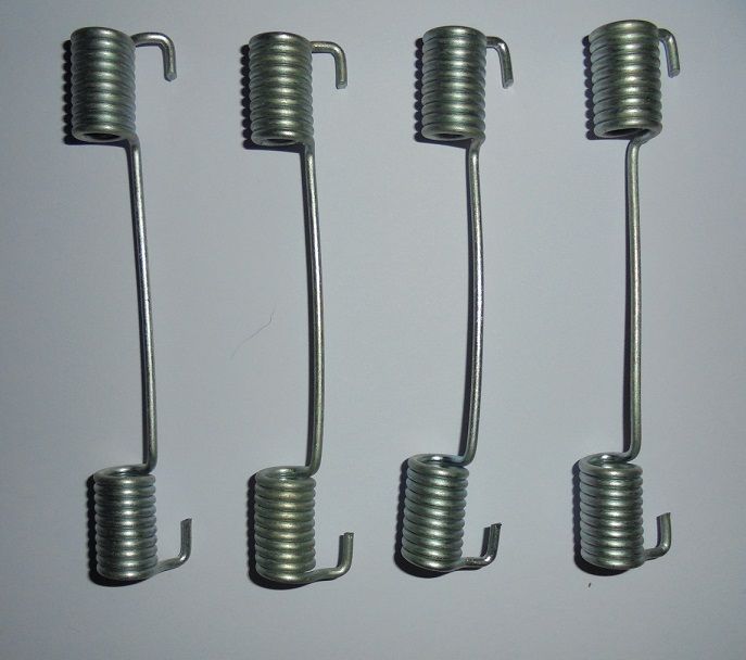 FRONT BRAKE SHOE SPRINGS x4 (Morris Minor) (From 1954- 62)