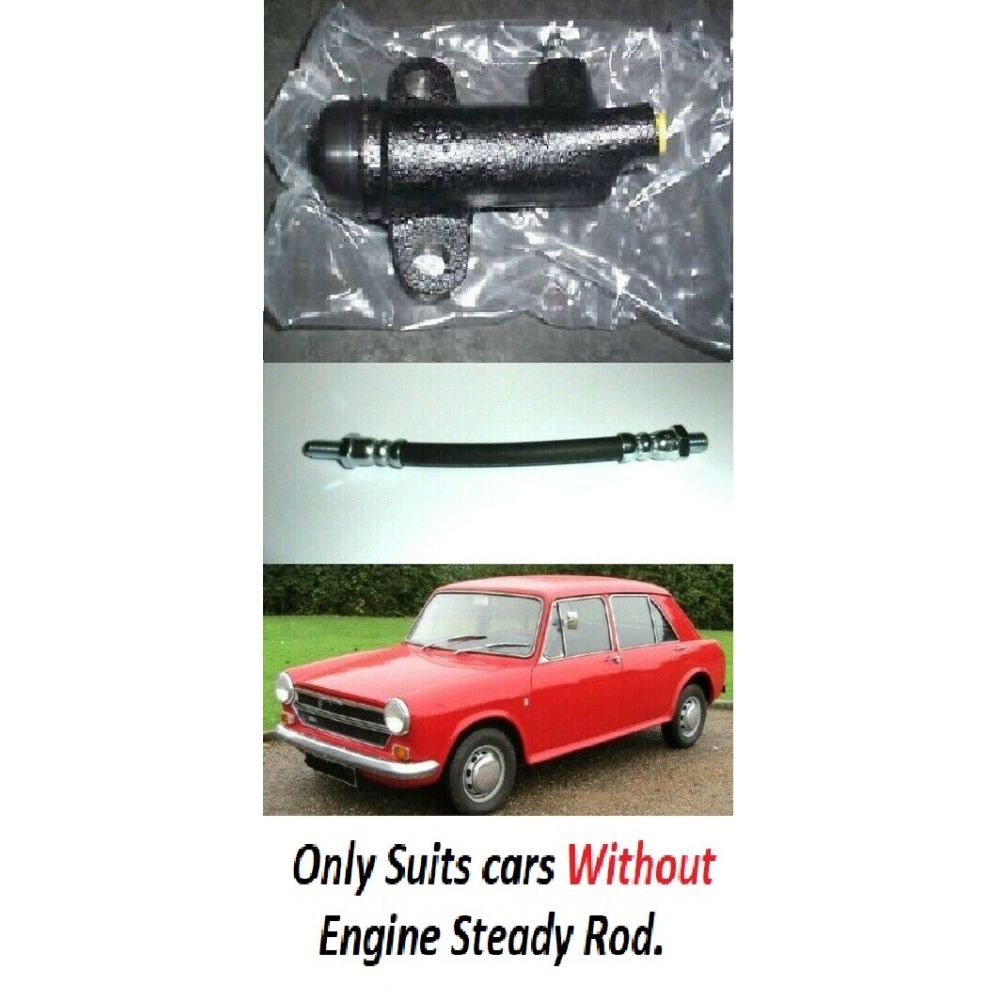 CLUTCH SLAVE CYLINDER & HOSE (Austin Morris 1100 & 1300 Saloon) (1962- 74)