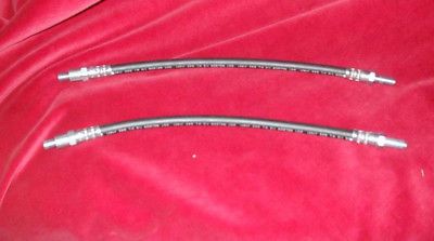 REAR BRAKE HOSES x2 (Lotus Elan) (Ser.1234 & Sprint) (*NOT PLUS 2**) (1962- 74)