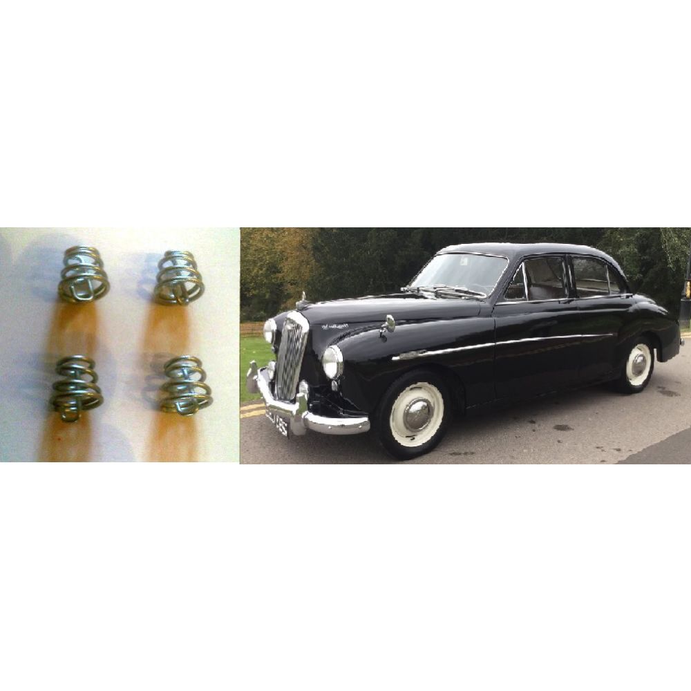 BRAKE SHOE FITTING BEEHIVE SPRINGS (Front or Rear) x4 (Wolseley 15/50) (1956- 58)