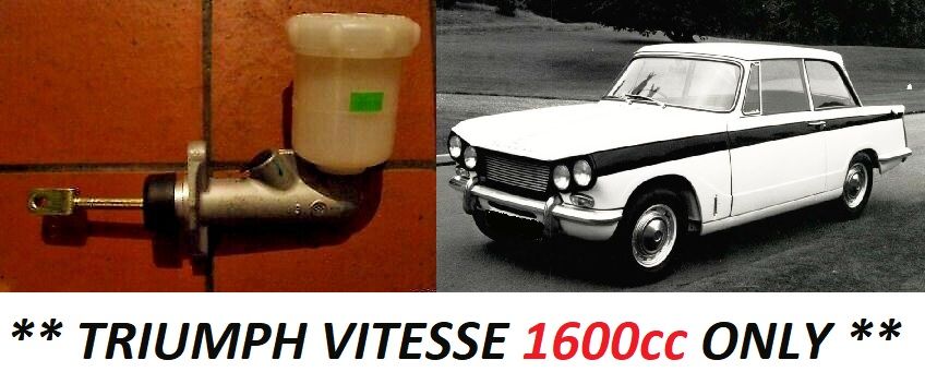 BRAKE MASTER CYLINDER (Triumph Vitesse) (1600cc Only) (**1962- 66 Only**)