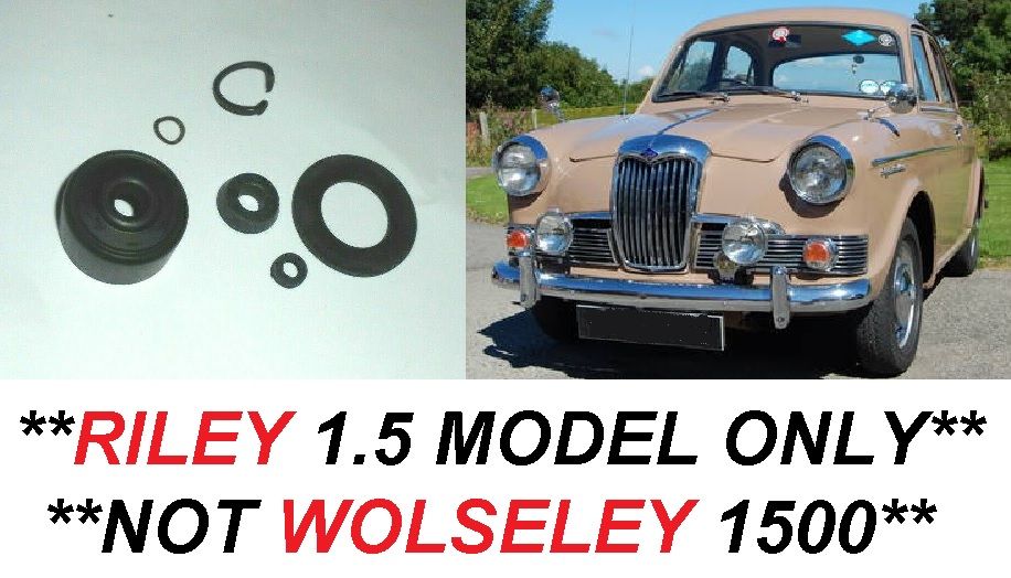 BRAKE MASTER CYLINDER REPAIR SEALS KIT (Riley 1.5 Saloon) (1958- 65)