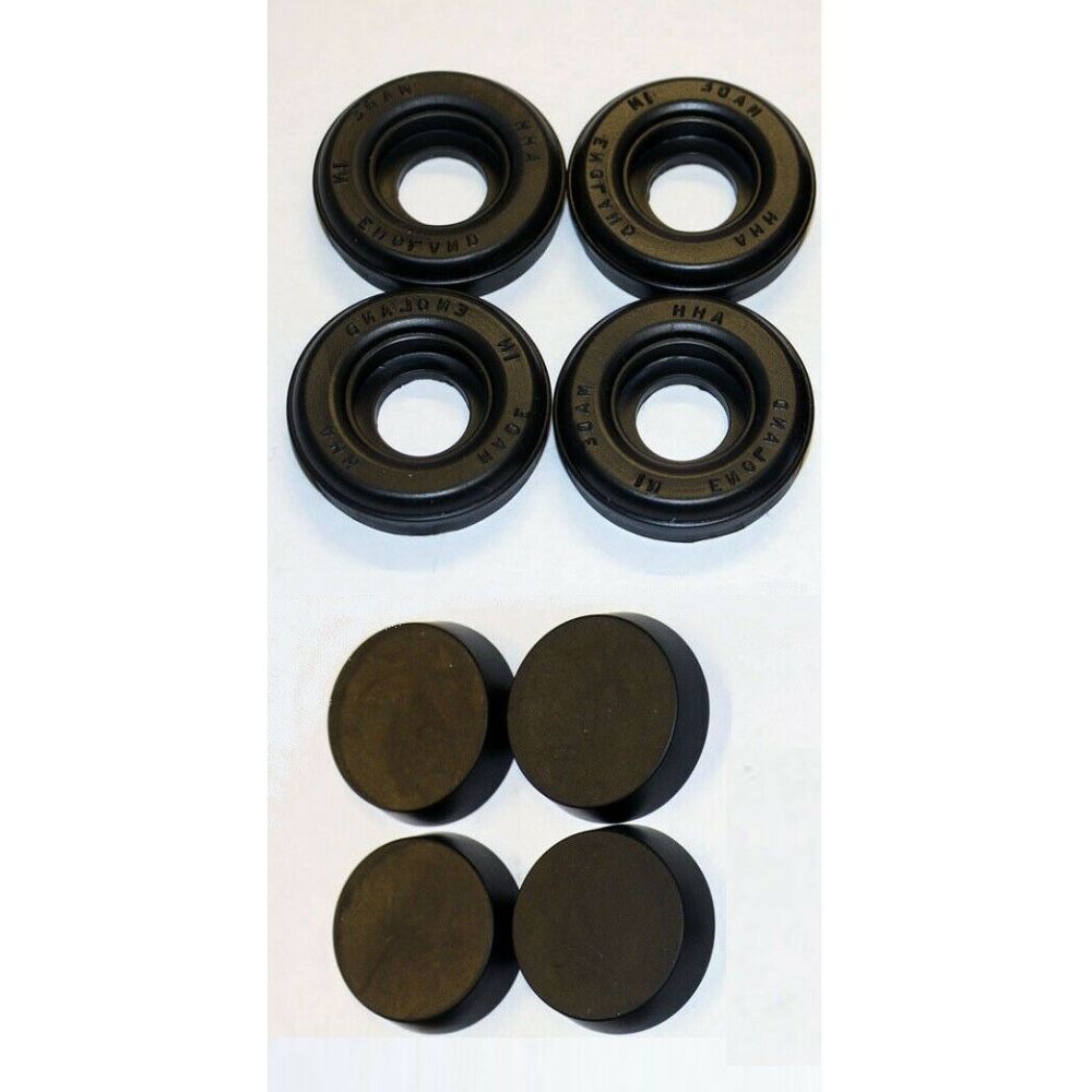 REAR BRAKE WHEEL CYLINDER SEALS REPAIR KITS x2 (Morris LD Van) (1955- 60)