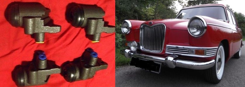 FRONT BRAKE WHEEL CYLINDERS x4 (Riley 4/68 & 4/72) (1959- 69)