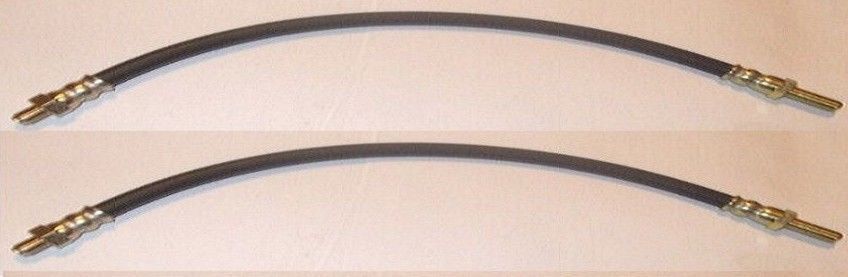 FRONT BRAKE HOSES x2 (Aston Martin DB5 DB6 DBS) (*Excluding V8*) (1963- 72)