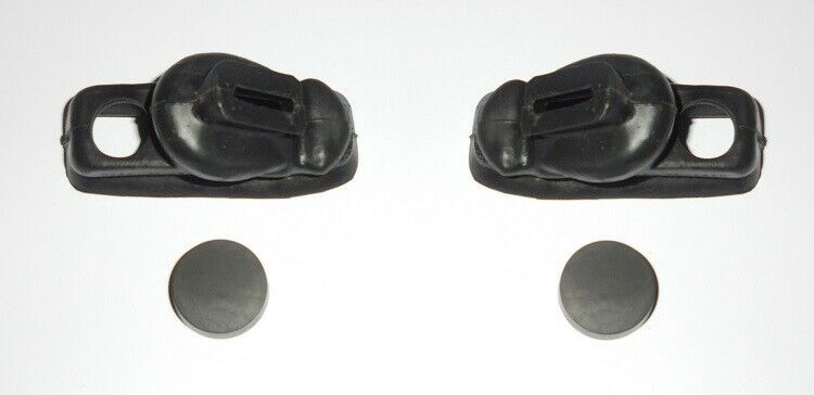 REAR BRAKE WHEEL CYLINDER REPAIR SEALS KITS x2 (Wolseley 6/90) (** Ser.2 **) (1957- 58)