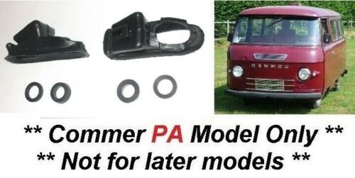 REAR BRAKE WHEEL CYLINDER REPAIR SEALS KITS x2 (Commer PA Van) (**1960- 67 Only**)