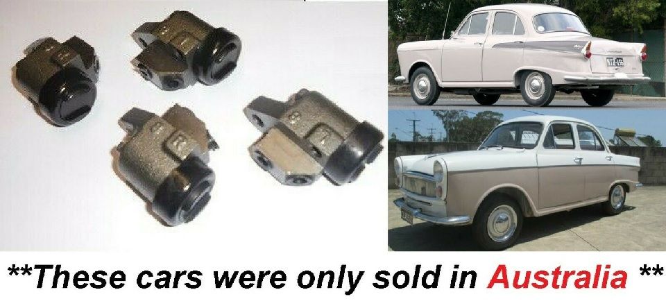 FRONT BRAKE WHEEL CYLINDERS x4 (Austin Lancer & Morris Major) (1958- 65)