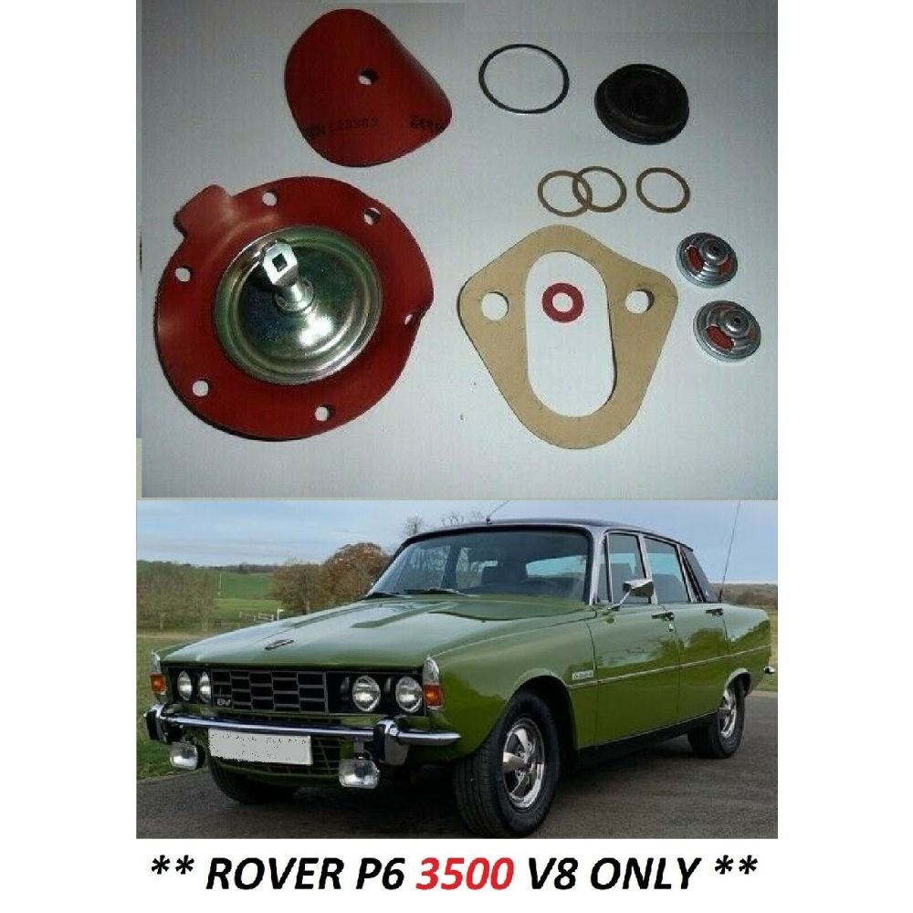 FUEL PUMP DIAPHRAGM REPAIR SEALS KIT (Rover P6) (3.5 Litre, V8) (**Carb Models**) (1968- 77)