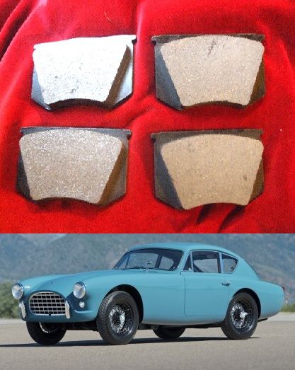 FRONT BRAKE PADS SET (AC Ace Aceca Greyhound & Defiant) (1958- 63)