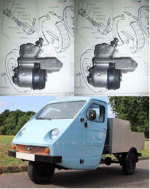 REAR BRAKE WHEEL CYLINDERS x2 (Reliant Ant TW9) (700cc, 750cc & 850cc) (1967- 87)