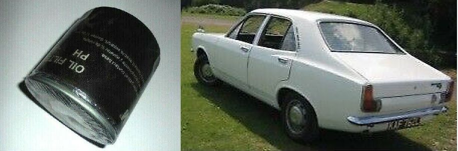 OIL FILTER (Hillman Avenger) (1250, 1300, 1500, 1600 & GT) (1970- 76)