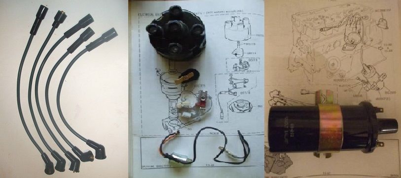 IGNITION KIT (Triumph Dolomite) (1300 & 1500) (1976- 80)