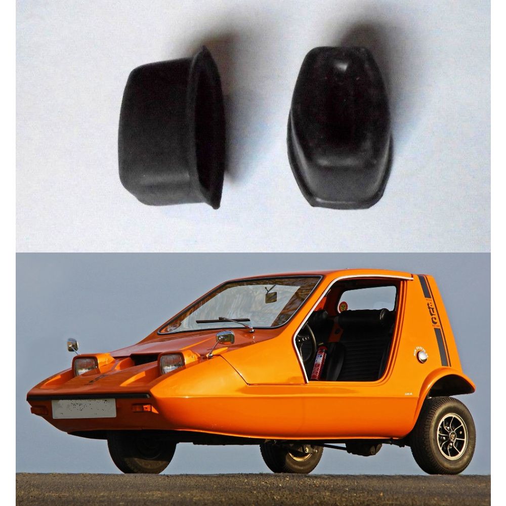 REAR BRAKE WHEEL CYLINDER GAITERS x2 (Bond Bug) (1970- 74)