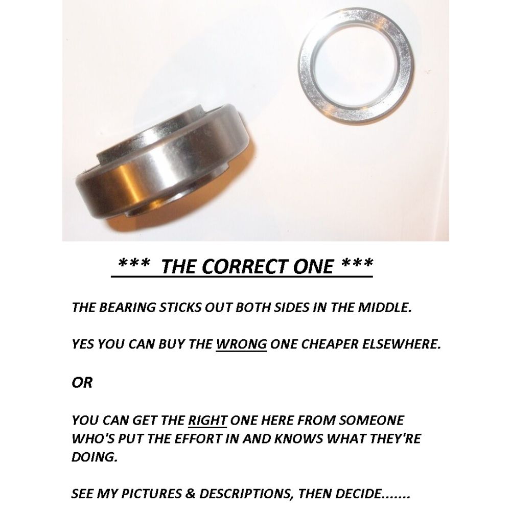 REAR WHEEL HUB BEARING KIT x1 (Ford Cortina Mk1) (1962- 66)