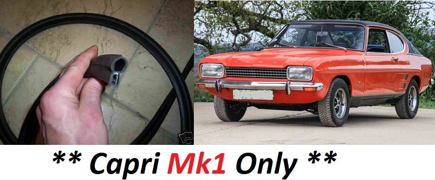 BOOT RUBBER SEAL (Ford Capri Mk1) (1969- 74)