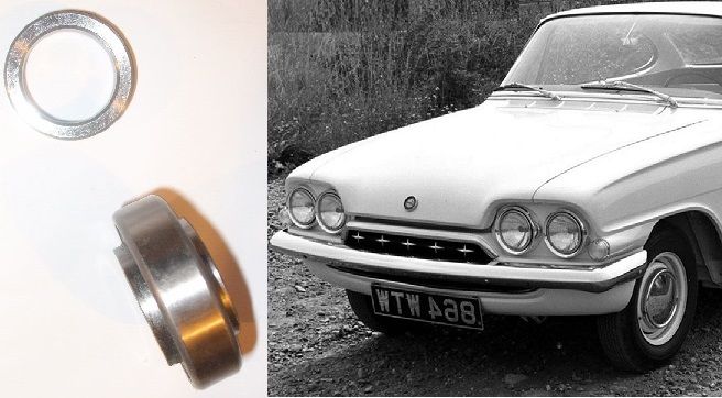 REAR WHEEL HUB BEARING KIT x1 (Ford Consul Capri Classic) (109e & 116e) (1961- 64)