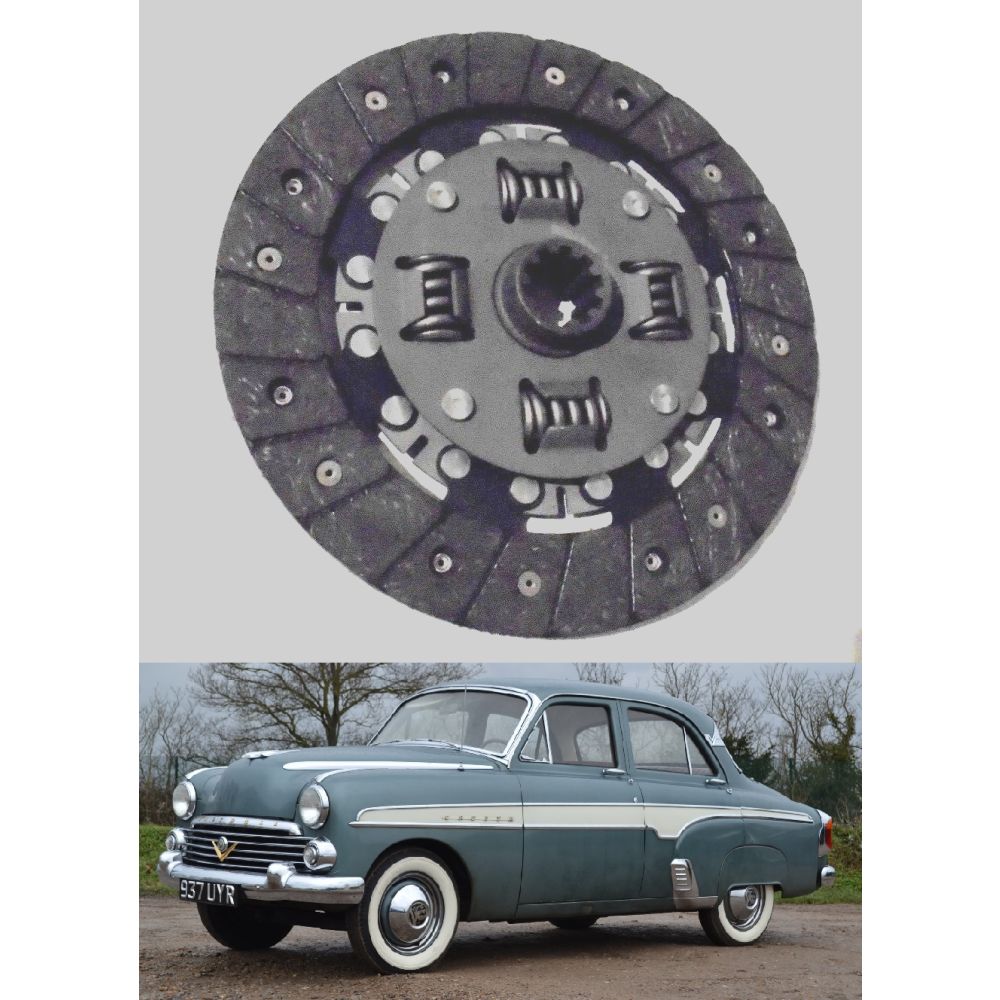 CLUTCH PLATE ONLY (Vauxhall Velox E) (2275cc) (1951- 56)