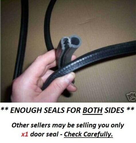 DOOR RUBBER SEALS x2 (Triumph Herald & Vitesse) - (Saloon & Estate)