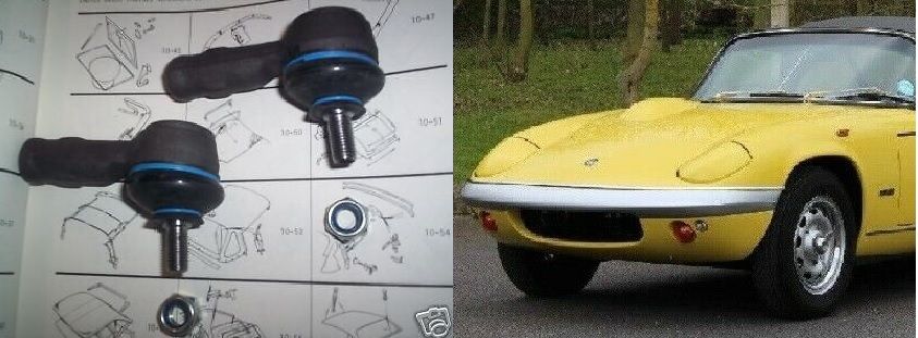 TRACK ROD ENDS x2 (Lotus Elan) (1963- 74)