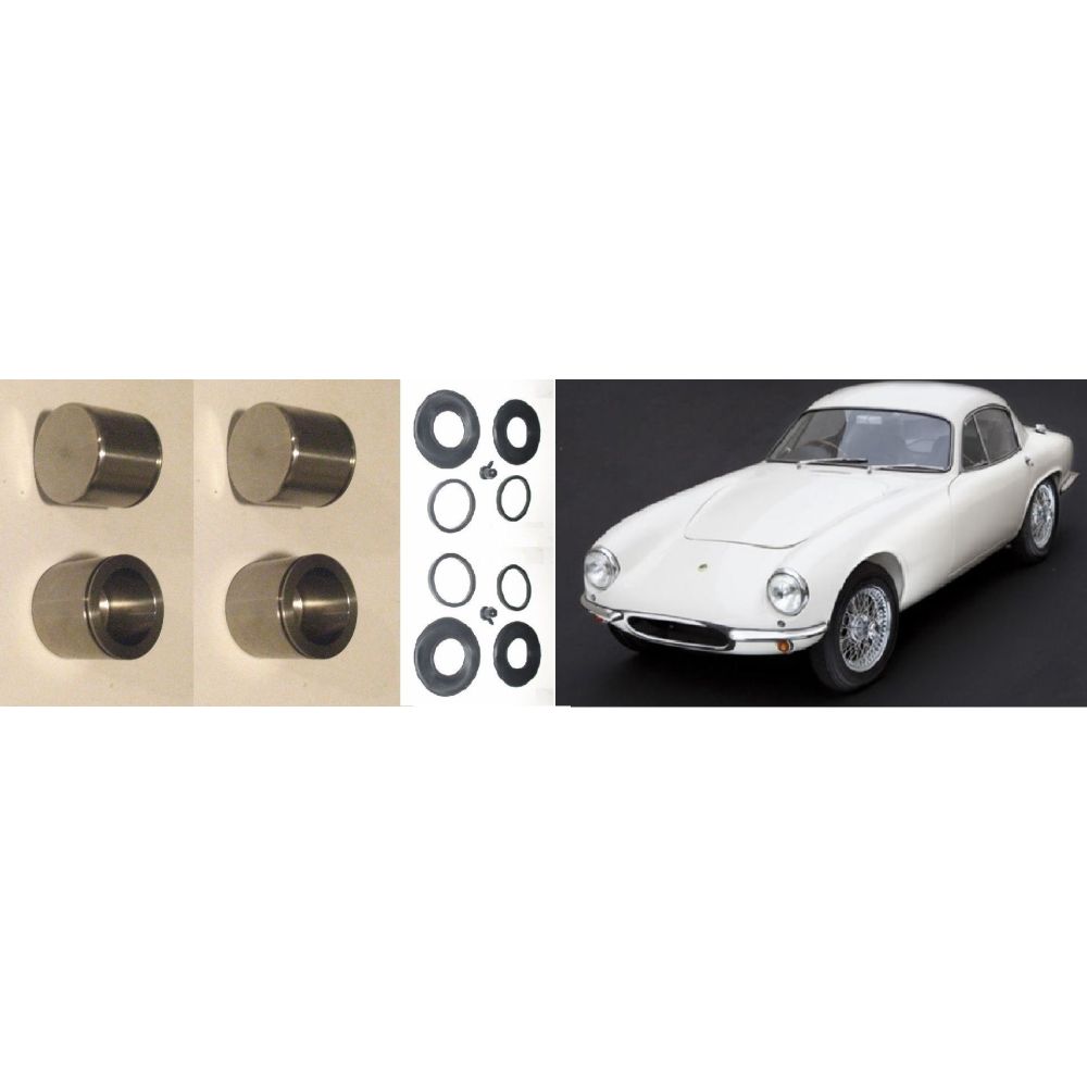 (x4) REAR BRAKE CALIPER PISTONS & SEALS (Lotus Elite Mk2) (**From 1961- 63**)