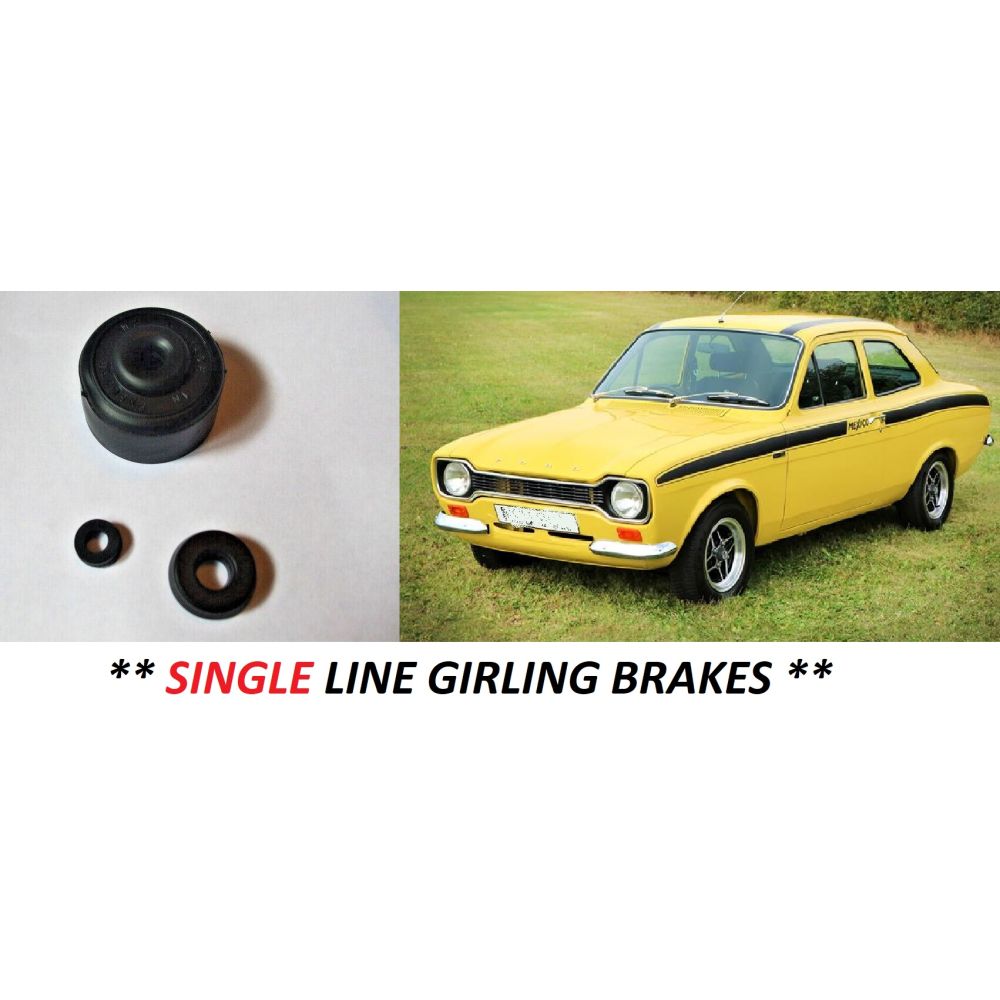 BRAKE MASTER CYLINDER REPAIR SEALS KIT (Ford Escort Mk1) (Twin Cam, Mexico & RS1600) (1970- 74)