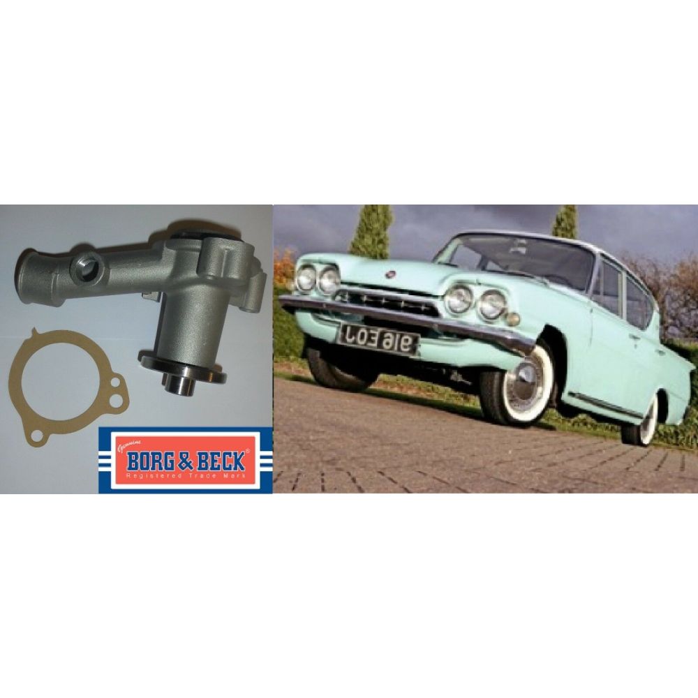 WATER PUMP (Ford Consul Capri Classic) (109e & 116e) (1961- 64)