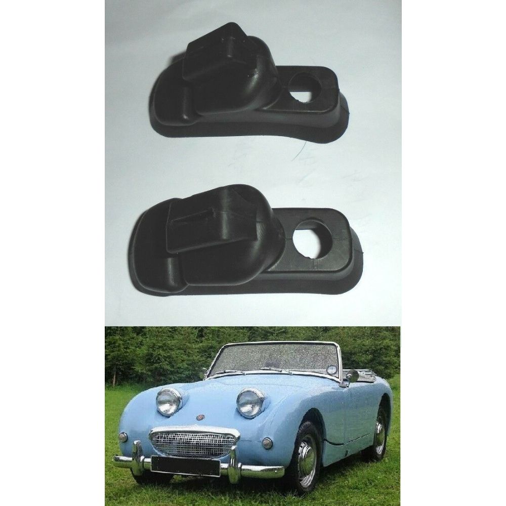 REAR WHEEL CYLINDER GAITERS x2 (Austin Healey Frogeye Sprite) (1958- 61)