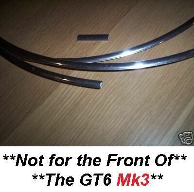 WINDSCREEN SEAL TRIM INSERT (Front) (Triumph GT6) (Mk1, Mk2 Only) (1966- 70 Only)