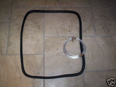 REAR WINDOW RUBBER SCREEN SEAL (Triumph GT6) (Includes Trim) (1966- 74)