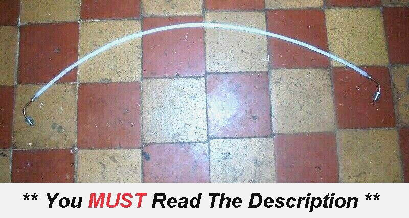 CLUTCH HOSE PIPE x1 (Ford Cortina Mk1) (** 1500GT Only **) (Suits All RHD 1962- 66) (Suits LHD Only Up to Sep 65)