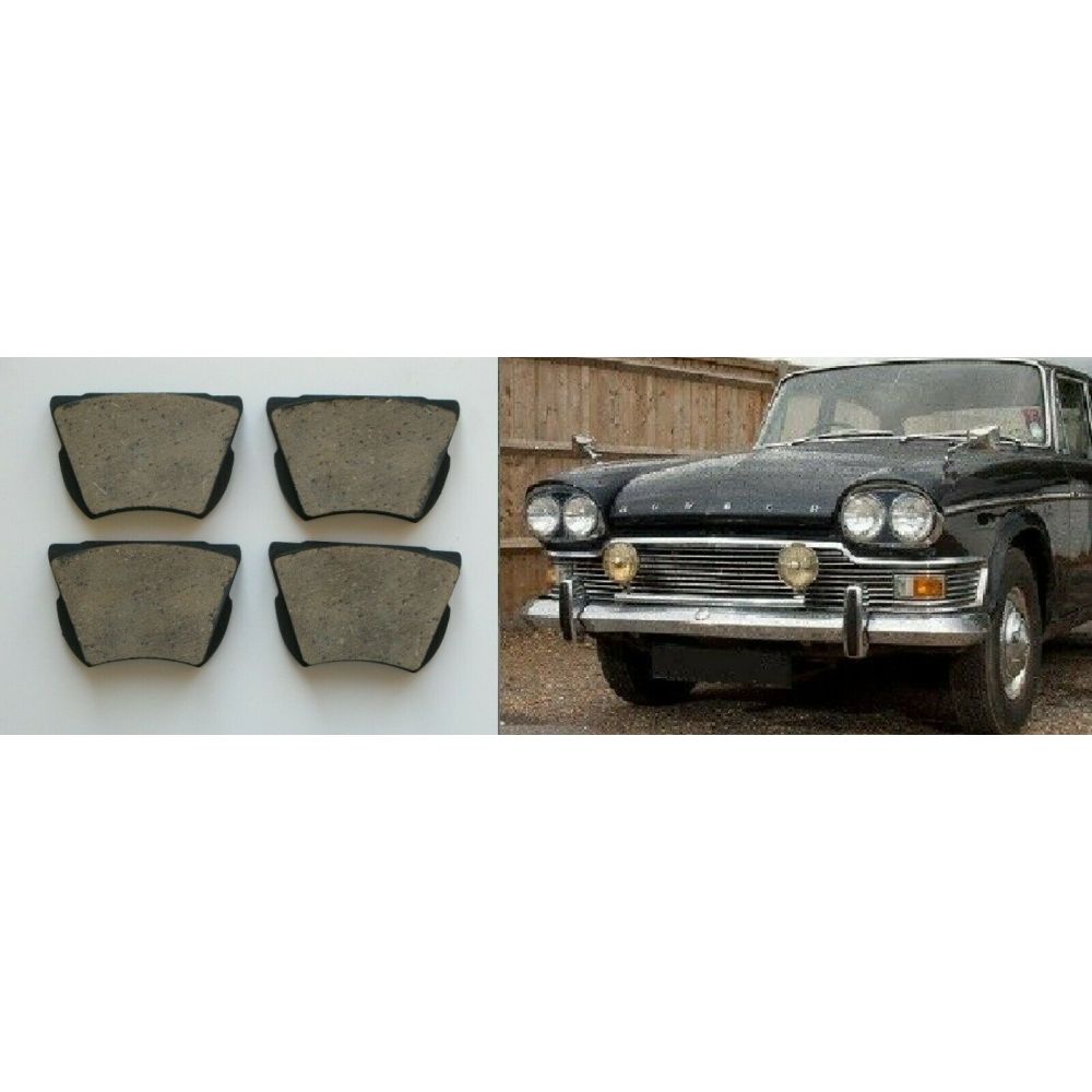 FRONT BRAKE PADS SET (Humber Super Snipe) (Ser.2,3,4,5,5a) (** From Oct 59- 68**)