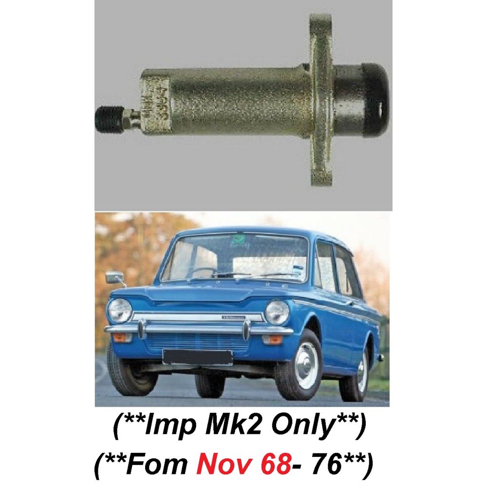 CLUTCH SLAVE CYLINDER (Hillman Imp Mk2) (**From Nov 68- 76**)