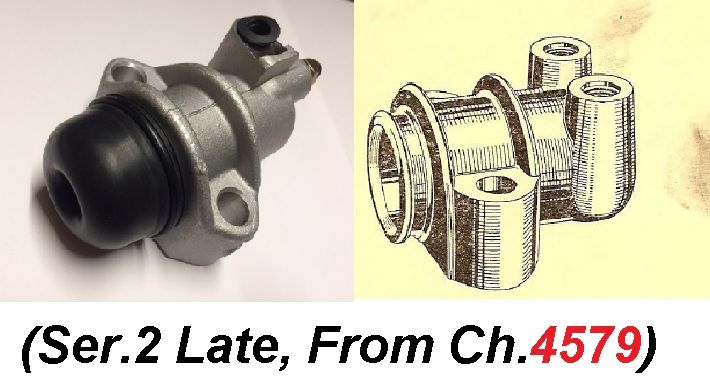 CLUTCH SLAVE CYLINDER (Morris Isis) (**Ser.2 Late**) (1956- 58)