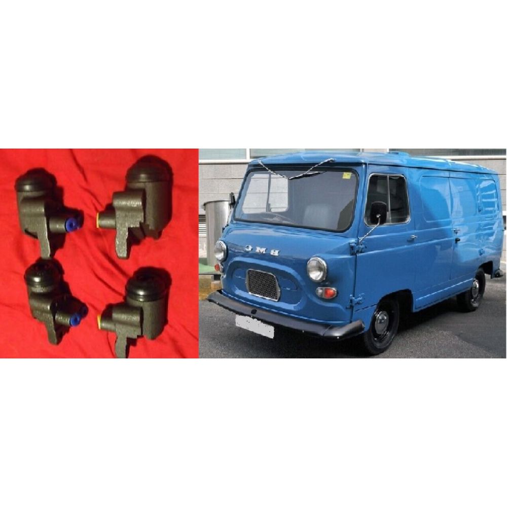 FRONT BRAKE WHEEL CYLINDERS x4 (Austin / Morris J4 Van) (1960- 74)