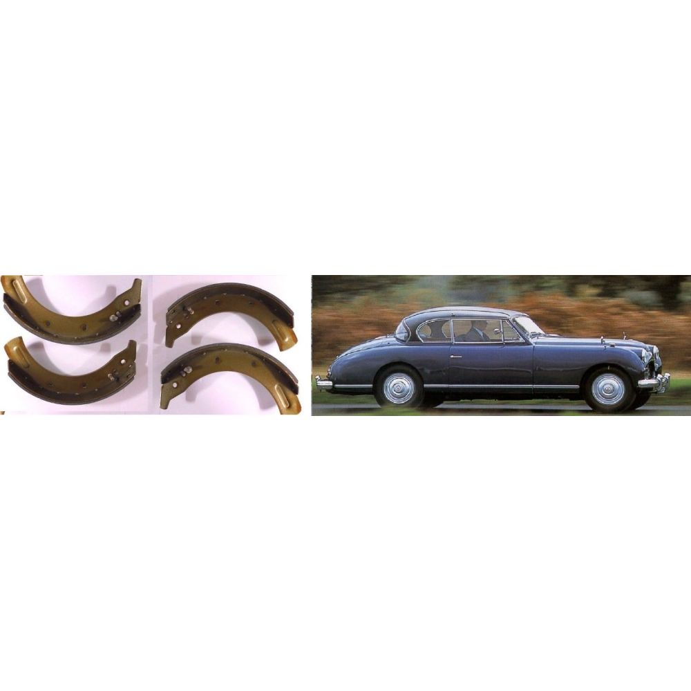 FRONT BRAKE SHOES SET (Jensen Interceptor) (1950- 55)