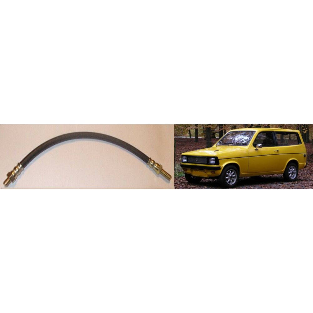 REAR BRAKE HOSE x1 (Reliant Kitten & Fox) (1975- 90)