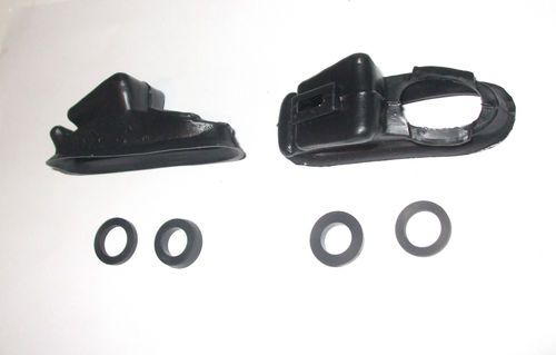 REAR BRAKE WHEEL CYLINDER REPAIR SEALS KITS x2 (Hillman Minx & Super Minx) (** Check Ch. No/ **) (1956- 70)