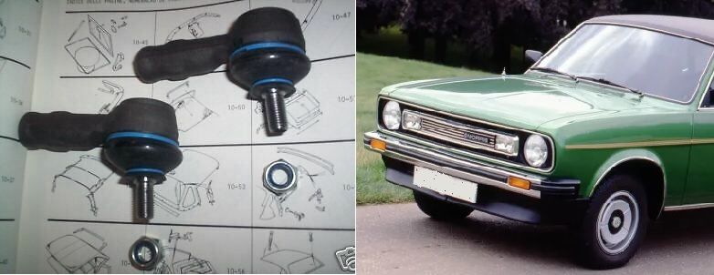 TRACK ROD ENDS x2 (Morris Marina & Ital) (1970- 84)