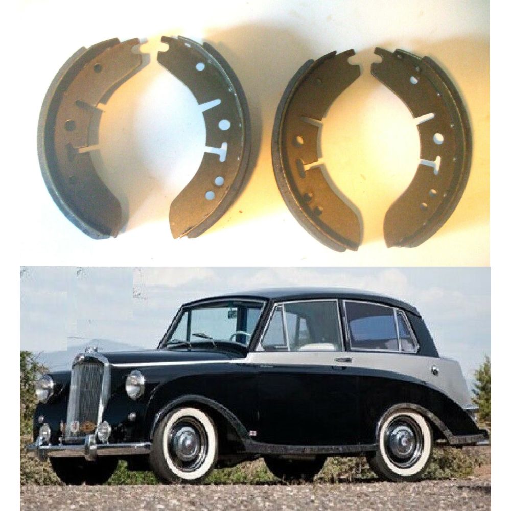 FRONT or REAR BRAKE SHOES SET (Triumph Mayflower) (1949- 53)