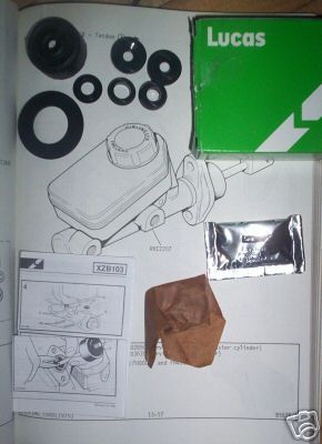 TANDEM BRAKE MASTER CYLINDER SEALS REPAIR KIT (Triumph Spitfire) (1977-81 UK Market Only)